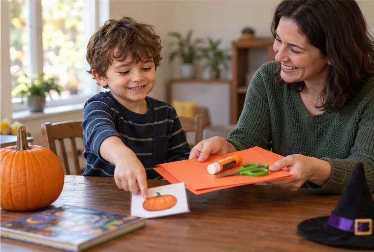 Halloween Picture Cards: Helping a Child Request and Choose