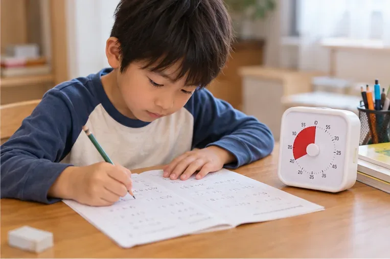 秋休み明けの宿題を整える：ADHDの子ども向け「見えるチェックリスト」の作り方